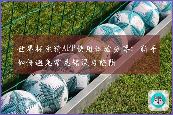 世界杯竞猜APP使用体验分享：新手如何避免常见错误与陷阱
